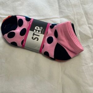 Pink Polka Dot women’s 3 pk Socks